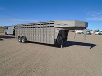 2025  horse Titan Trailer 6.8 x 24 Stock Trailer