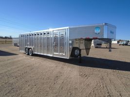 2027  horse Merritt Trailers 8' x 28' GN Stock Trailer