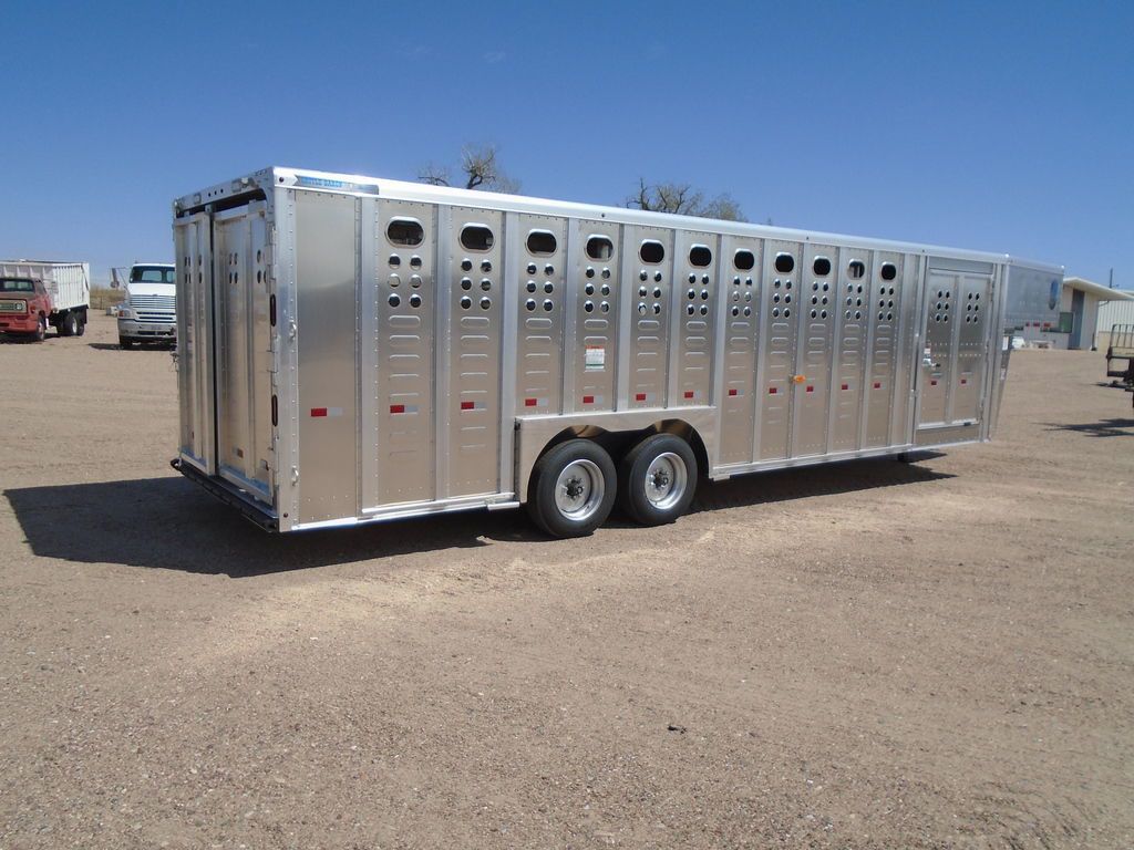 2027 Merritt 8' x 28' cattle baron aluminum stock