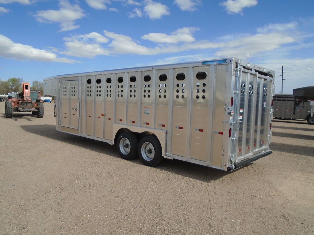 2027 Merritt 8' x 24' cattle baron aluminum stock