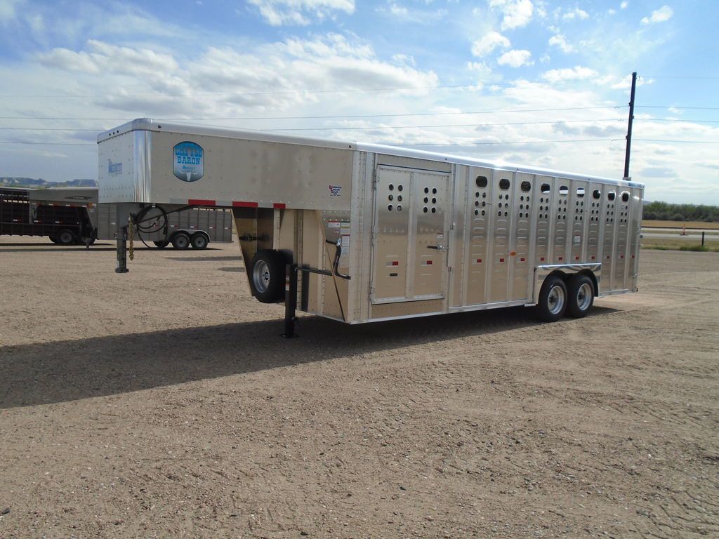 2027 Merritt 8' x 24' cattle baron aluminum stock