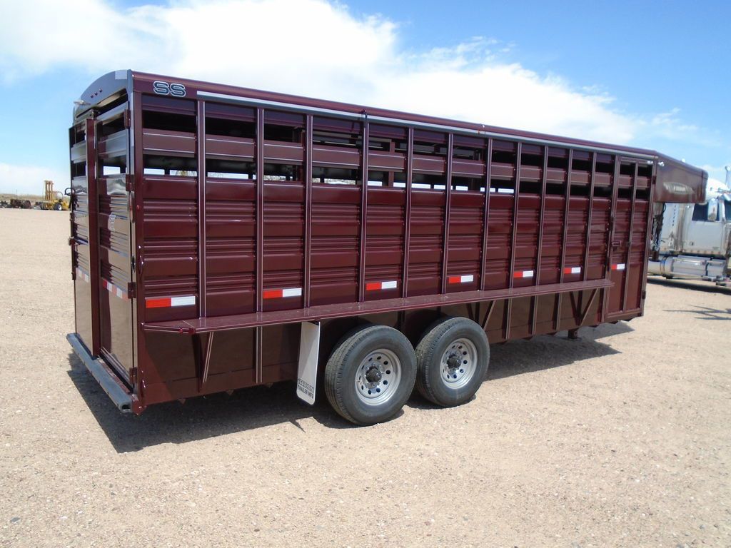 2026 Titan 6.8 x 20 gn stock trailer