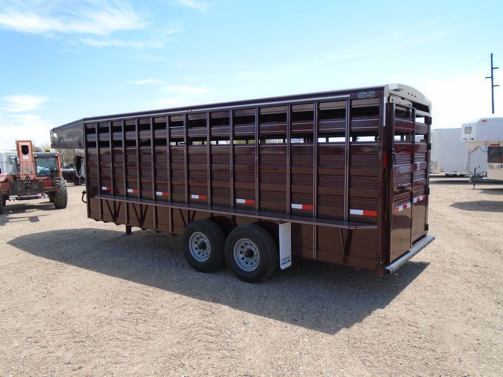 2026 Titan 6.8 x 20 gn stock trailer