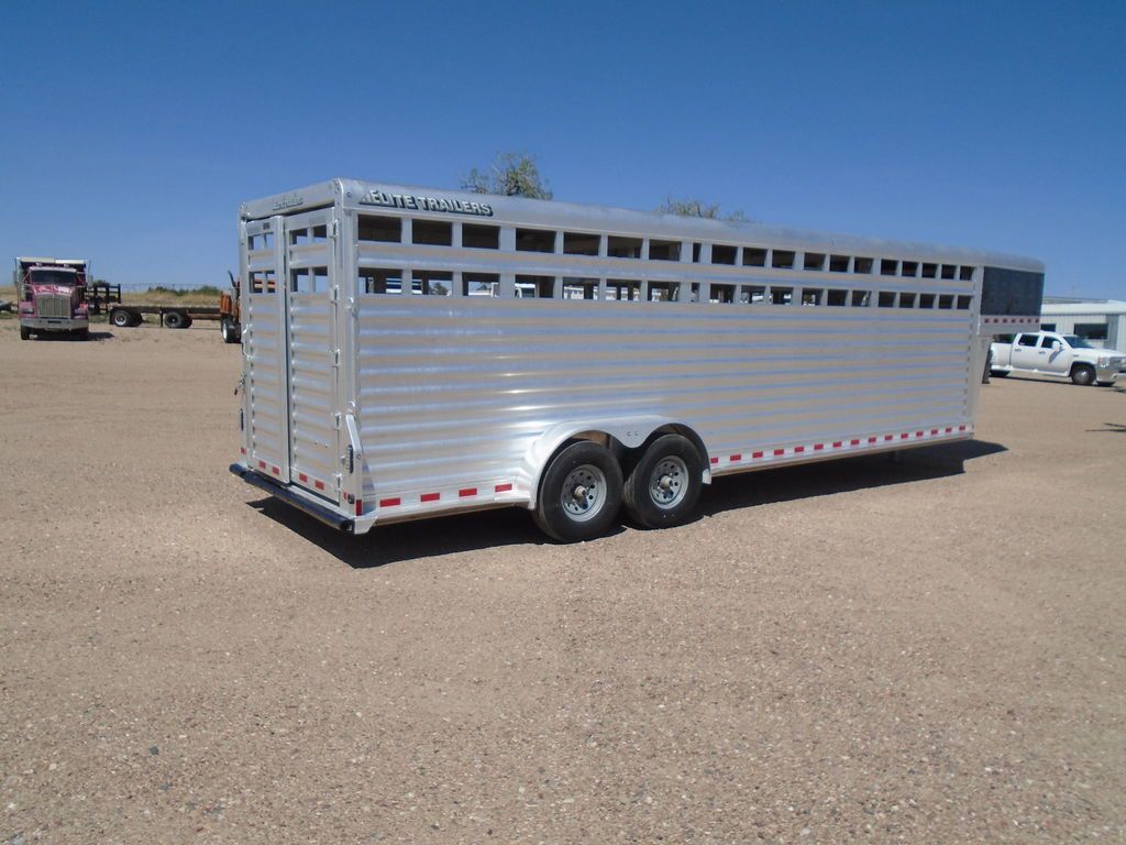 2022 Elite 7' x 26' aluminum stock