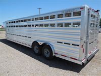 2024 Platinum Coach 28' stock trailer 8 wide with 2-8,000# axles