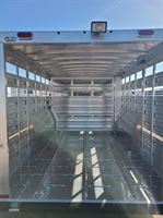 2024 Platinum Coach 32' stock trailer 8 wide with 3-7,200# axles