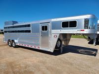 2024 Platinum Coach 25' stock combo 7'6" wide..swing out saddle rack!