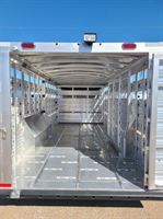 2024 Platinum Coach 28' stock trailer 8 wide with 2-8,000# axles