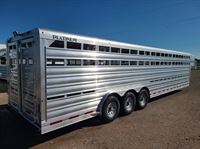 2026 Stock horse Platinum Coach 32' 7 tall 8 wide with 3-7,200# axles