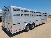 2026 Stock horse Platinum Coach 28' Stock Trailer 8 Wide with 2-8,000# axles