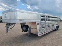 2026 Stock horse Platinum Coach 8 x 24 x 7 TALL Stock Trailer