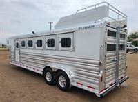 2026 6 horse Platinum Coach 6 Horse  7'6" wide DROP DOWN WINDOWS