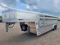 2026 Stock horse Platinum Coach 8 x 24 x 7 TALL Stock Trailer