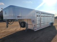 2026 Stock horse Platinum Coach 8 x 24 x 7 TALL Stock Trailer
