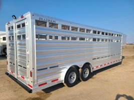 2026 Stock horse Platinum Coach 8 x 24 x 7 TALL Stock Trailer