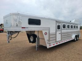 2026 6 horse Platinum Coach 6 Horse  7'6" wide DROP DOWN WINDOWS