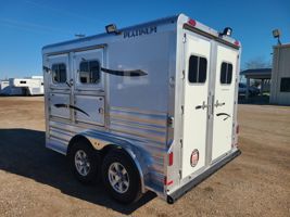 2025 2 horse Platinum Coach 2HBP with MANGERS 16" tires & wheels