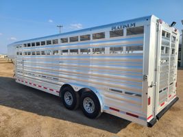 2026 Stock horse Platinum Coach 8 x 24 x 7 TALL Stock Trailer