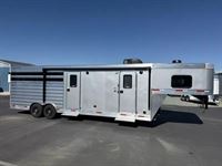 2026 Stock horse Merhow Trailers Longhorn 8014 LQ Stock Trailer