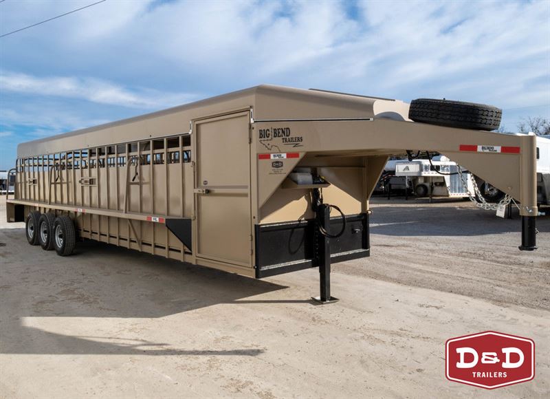 2023 Big Bend Trailers 32 Ft Stock Combo With Cleated Rubber Floor