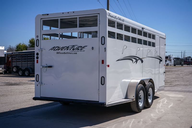 2024 Trails West adventure 4 horse trailer