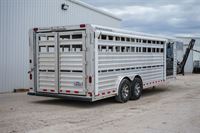 2023 Elite 24 ft stock trailer with side ramp