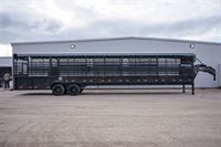 2024 Delco 40 ft groundload stock trailer