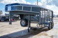 2024 Calico 14 ft stock trailer