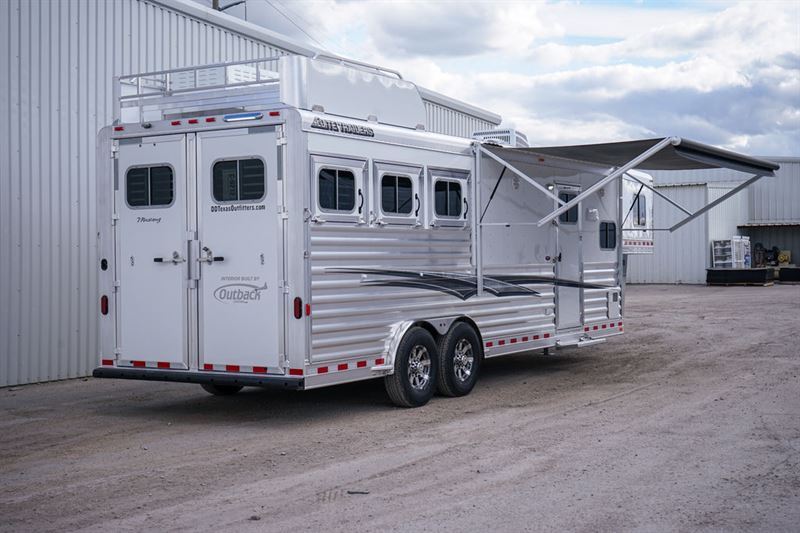 2024 Elite Trailers 3 Horse Rear Load   Trailer 1521659 3 