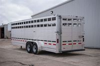2024 Eby 24 ft maverick stock trailer