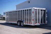 2025 Eby 28 ft ruff neck show calf trailer