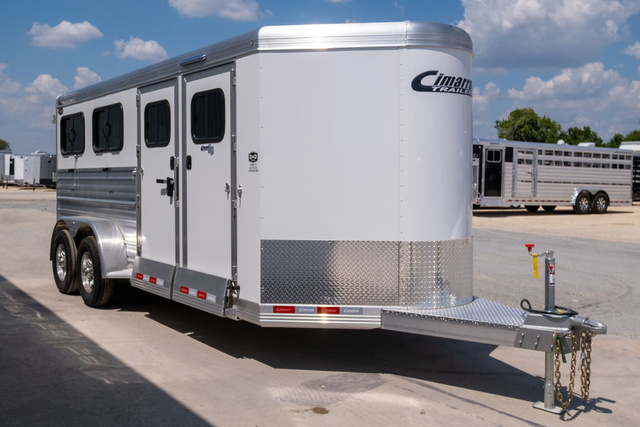 2026 Cimarron 6 pen showstar lx low pro trailer