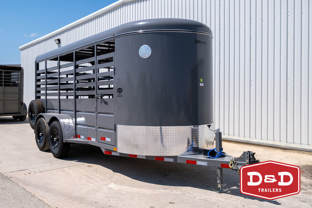 2026 Delco 16 ft stock trailer