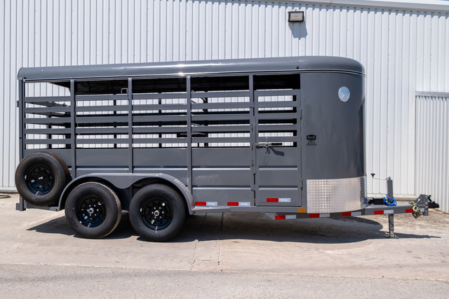 2026 Delco 16 ft stock trailer