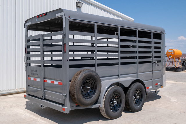 2026 Delco 16 ft stock trailer