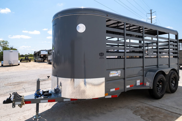 2026 Delco 16 ft stock trailer