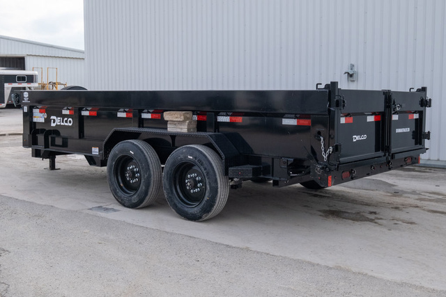 2025 Delco 16 ft dump trailer