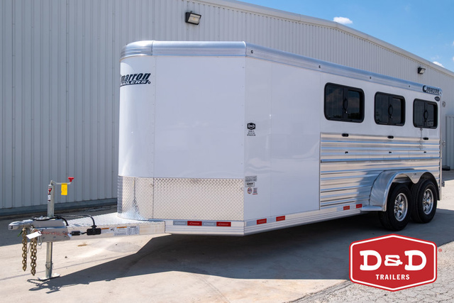 2026 Cimarron 6 pen showstar lx low pro trailer