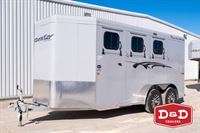 2026 Stock horse Trails West® 3 Horse Adventure II MX Trailer