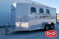 2026 Stock horse Trails West® 3 Horse Adventure II MX Trailer