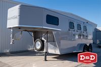 2026 Stock horse Trails West® 3 Horse Adventure MX Trailer