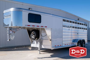 2026 Stock horse Cimarron Trailers 20 Ft Lonestar Stock Combo Trailer