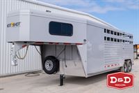 2026 Stock horse Trails West® 21 Ft Hotshot Stock Combo Trailer