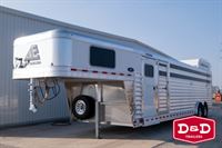 2026 Stock horse Elite Trailers 6 Horse Stock Combo Trailer With Trainer Tack