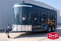 2026 Stock horse Calico Trailers 18Ft Exotic Trailer