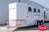 2026 Stock horse Trails West® 3 Horse Adventure II MX Trailer