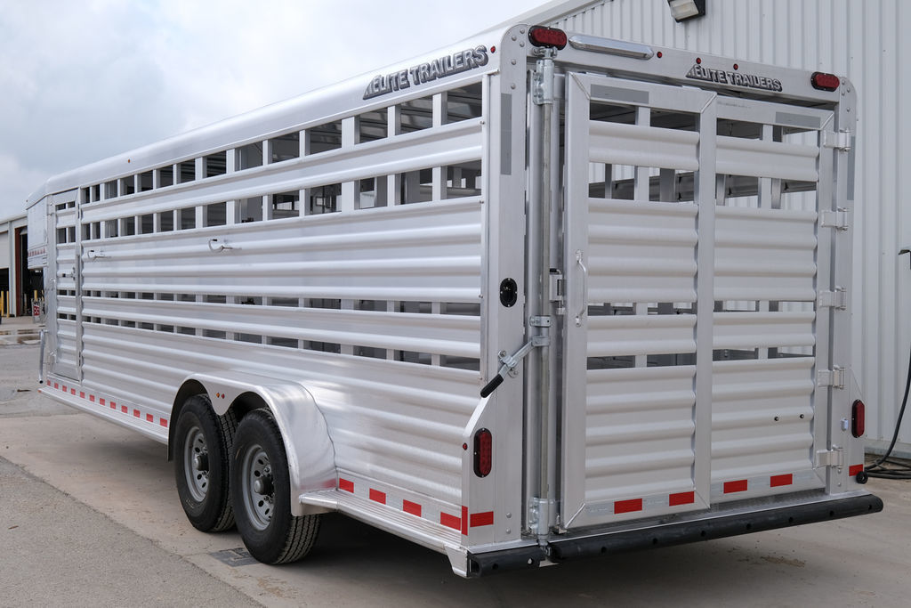 2027 Elite 24 ft stock trailer