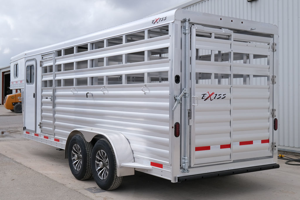 2026 Exiss 20 ft stock combo trailer