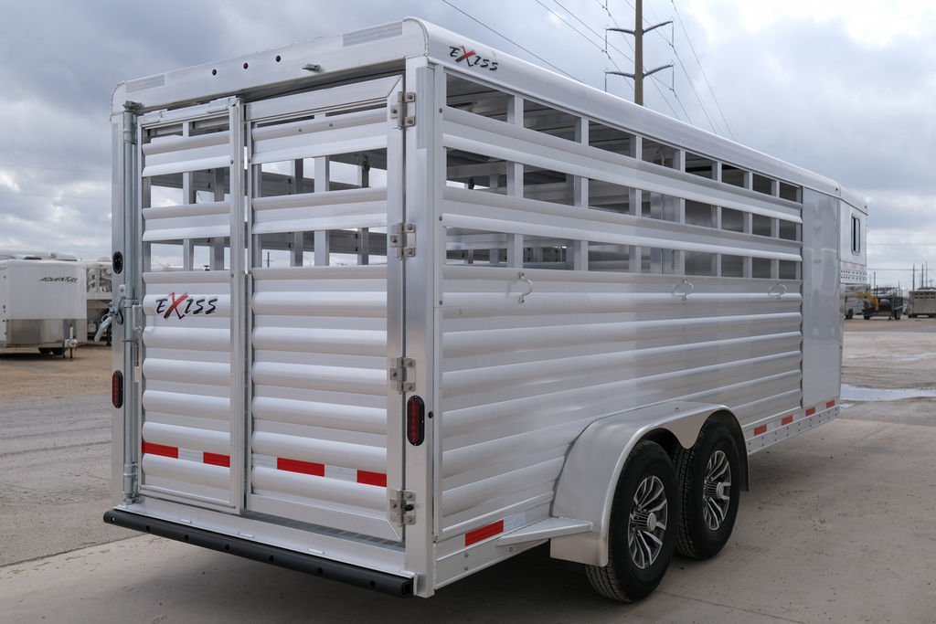 2026 Exiss 20 ft stock combo trailer