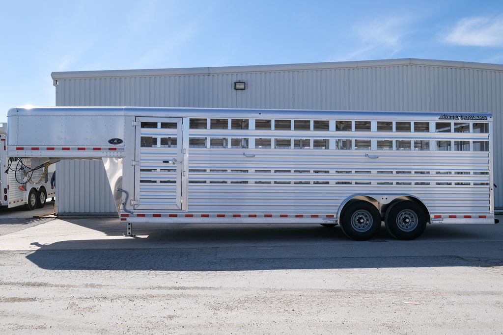 2027 Elite 24 ft stock trailer